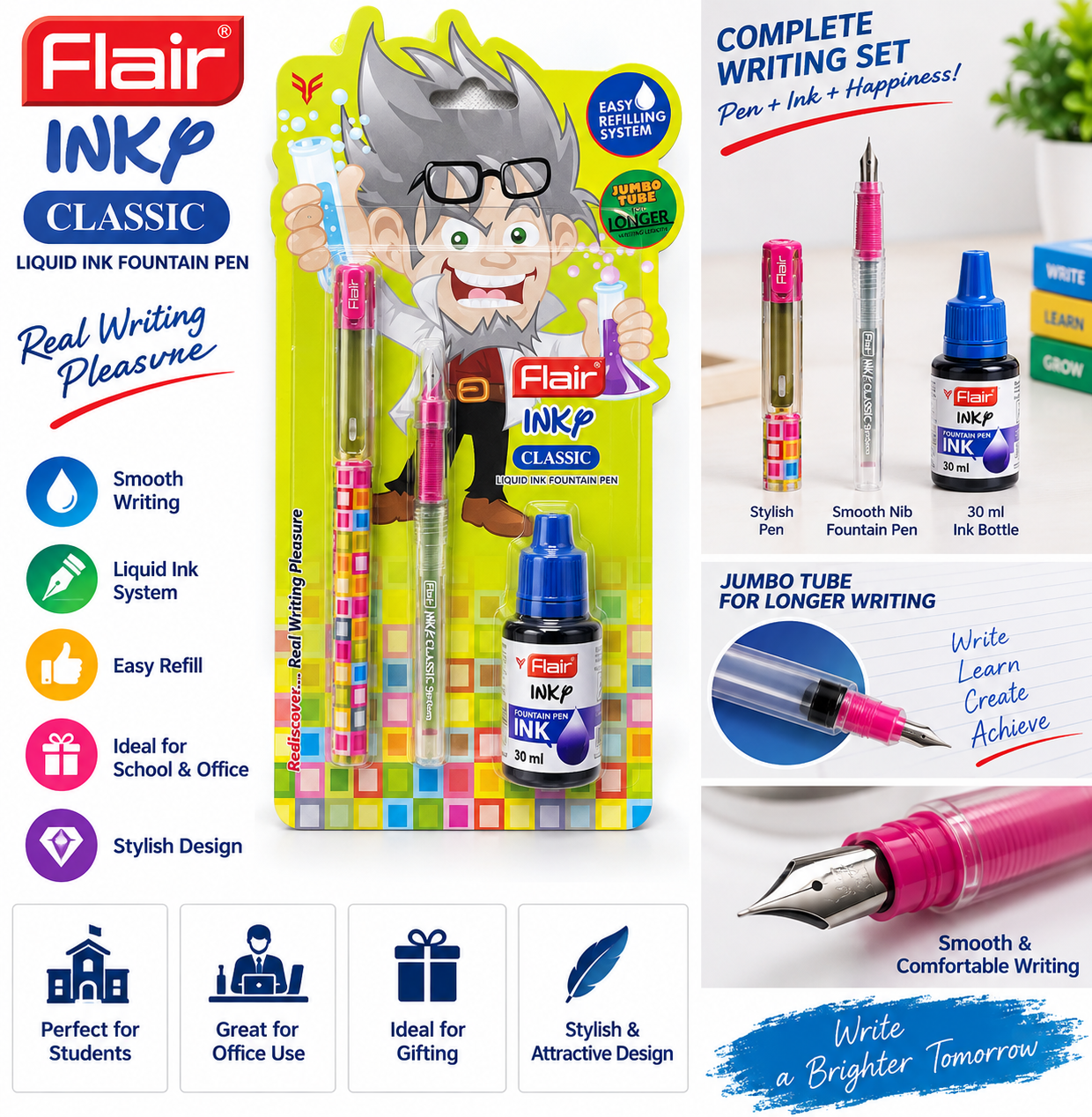 Flair INKY Classic Fountain Pen
